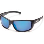 Suncloud Optics Milestone Sunglass Polarized Polycarbonate Lens / Matte Black/Blue Mirror Frame