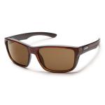 Suncloud Optics Mayor Sunglass Polarized Polycarbonate Lens / Burnished Brown/Brown Frame