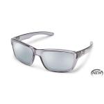 Suncloud Optics Mayor Sunglass Polycarbonate / Transparent Gray/PLR Silver Mir