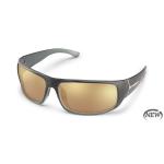 Suncloud Optics Turbine Sunglass Polarized Brushed Grey/Sienna Mirror