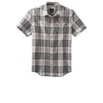 prAna Men's Patras Slim Shirt-Charcoal-Small