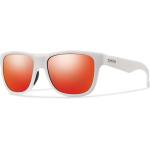 Smith Optics Lowdown Slim Sunglasses - Matte White/Red Sol-X