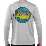 Nate Karnes Pig Brown Trout Microfiber Shirt Small