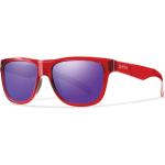 Smith Optics Lowdown Slim Sunglasses - Crystal Red/Purple Sol-X