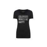 Republic Ladies Colorado Makes Me Happy - Vintage Black - Small