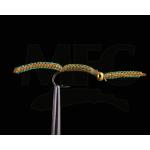 Montana Fly Company Silverman's Sparkle Worm-Tan #10, 1 DOZ