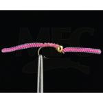 Montana Fly Company Silverman's Sparkle Worm-Pink #10, 1 DOZ