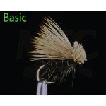 Montana Fly Company Elk Hair Caddis - Black #18, 1 DOZ