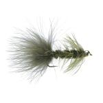 Montana Fly Company Beadhead Woolly Bugger - Olive - Size 8 - 1 Dozen