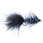 Montana Fly Company Conehead Krystal Bugger - Black - Size 6 - 1 Dozen