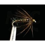 Montana Fly Company BH Soft Hackle - Olive #16, 1 DOZ