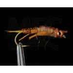 Montana Fly Company Pennington's Improved - Rib Golden Stone #12 - 1 Dozen