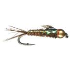 Montana Fly Company Beadhead Pheasant Tail-Flashback - Size 14 - 1 Dozen