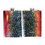 Montana Fly Company Stainless Steel Hip Flask - Sundell's Brook Trout Skin 8oz