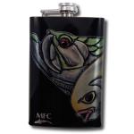 Montana Fly Company Stainless Steel Hip Flask - Estrada's Slaml 8oz