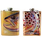 Montana Fly Company Stainless Steel Hip Flask - Sundell's October Brown 8oz