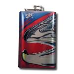 Montana Fly Company Stainless Steel Hip Flask - Borski's Chorus Line Brownie 8oz