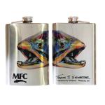 Montana Fly Company Stainless Steel Hip Flask - Sylvester's Vibe-X 8oz