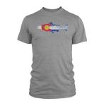 Rep Your Water Colorado Cutthroat Shirt - Small - Storm Gray