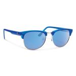 Forecast Optics Rink Womens Sunglasses - Matte Royal/Blue Mirror