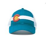 Republic Colorado Classic Single Stripe Hat Teal