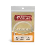 Scientific Anglers Fluorocarbon Freshwater/Saltwater Tapered 9ft 2 Pk Leaders 2X