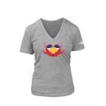 Rep Your Water Colorado Women's Heart Flies Tee - Large