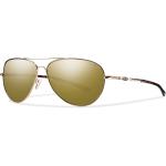 Smith Optics Audible Polarized Sunglasses ( Gold/Polar Bronze Mirror ChromaPop )