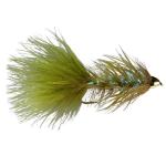 Montana Fly Company Conehead Krystal Bugger - Olive - Size 6 - 1/2 Dozen