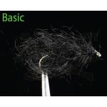 Montana Fly Company Mohair Leech - Black #10, 1/2 DOZ