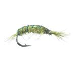 Montana Fly Company Scud - Olive - Size 14 - 1/2 Dozen