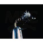 Montana Fly Company Juan's Midge Ice Emerger - Black - Size 18 - 1/2 Dozen