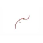 Montana Fly Company Beadhead San Juan Worm - Pink - Size 12 - 1/2 Dozen