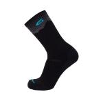 Point6 Hiking Peak Light Crew Socks - Black - Small