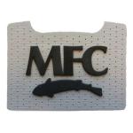 Montana Fly Company Boat Box Foam Patch - Grey with Black Logo