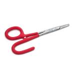 Umpqua River Grip 6" Scissor Clamp Open - Red