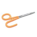 Umpqua River Grip 6" Scissor Clamp Open - Orange