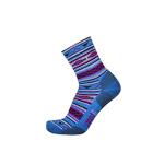 Point6 Active Life Taos Extra Light 3/4 Crew-Turquoise Gray Socks-Small
