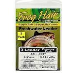 Frog Hair Supple Butt Supple Tip Leader 9'.5" 3-pack 7X - Fly Fishing