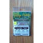 Frog Hair Tapered Leader Economy Pack 9.5' Stiff/Supple Tip 0x-1X-2X