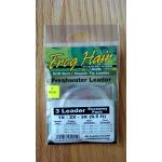 Frog Hair Tapered Leader Economy Pack 9.5' Stiff/Supple Tip 1X-2X-3X
