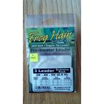 Frog Hair Tapered Leader Economy Pack 9.5' Stiff/Supple Tip 3x-4x-5x