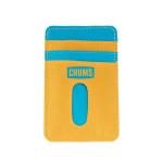 Chums Maverick Wallet - Mustard/Horizon Blue