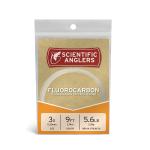Scientific Anglers Fluoro Fresh/Saltwater Tapered 9 ft. Single Pack Leader - 3X