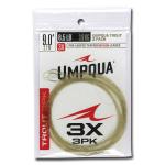 Umpqua Fly Fishing Trout Tapered (3Pack) 9' 3X Leader - Fly Fishing