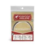 Scientific Anglers Predator 7.5' AR Tapered Leader 2 Pack | 20lb