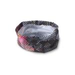 prAna Women's Large Headband - Black Digi Flower