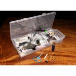 Hareline Fly Tying Material Kit with Premium Tools and Vise