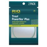 Rio Powerflex Plus 9 ft. Leader 2 Pack, 2x