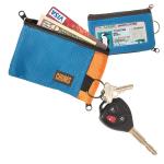 Chums Surfshorts Wallet | Ocean Blue/Sunrise Orange
